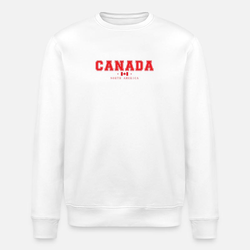 Canada - Sweat bio ROLLER Stanley/Stella Unisexe - blanc