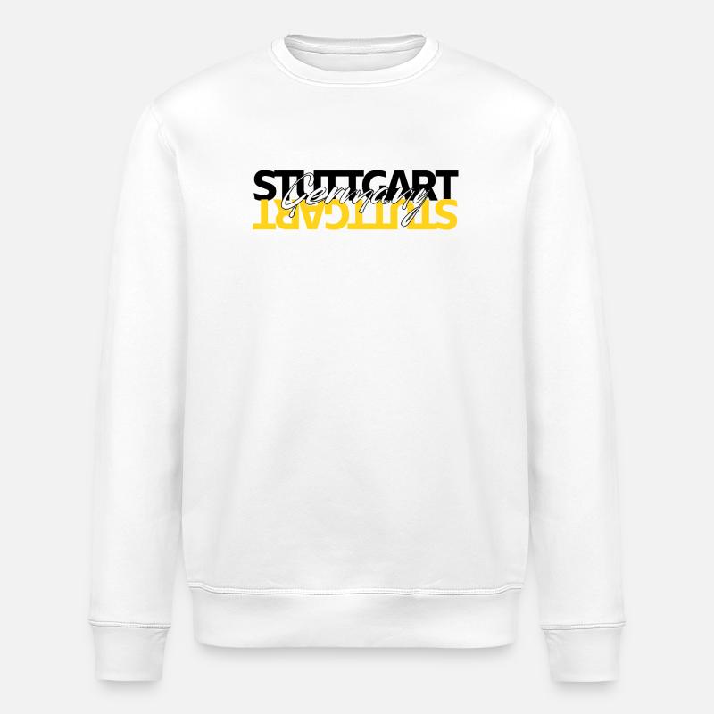 Stuttgart Germany - Stanley/Stella Unisex Bio-Sweatshirt ROLLER - Weiß