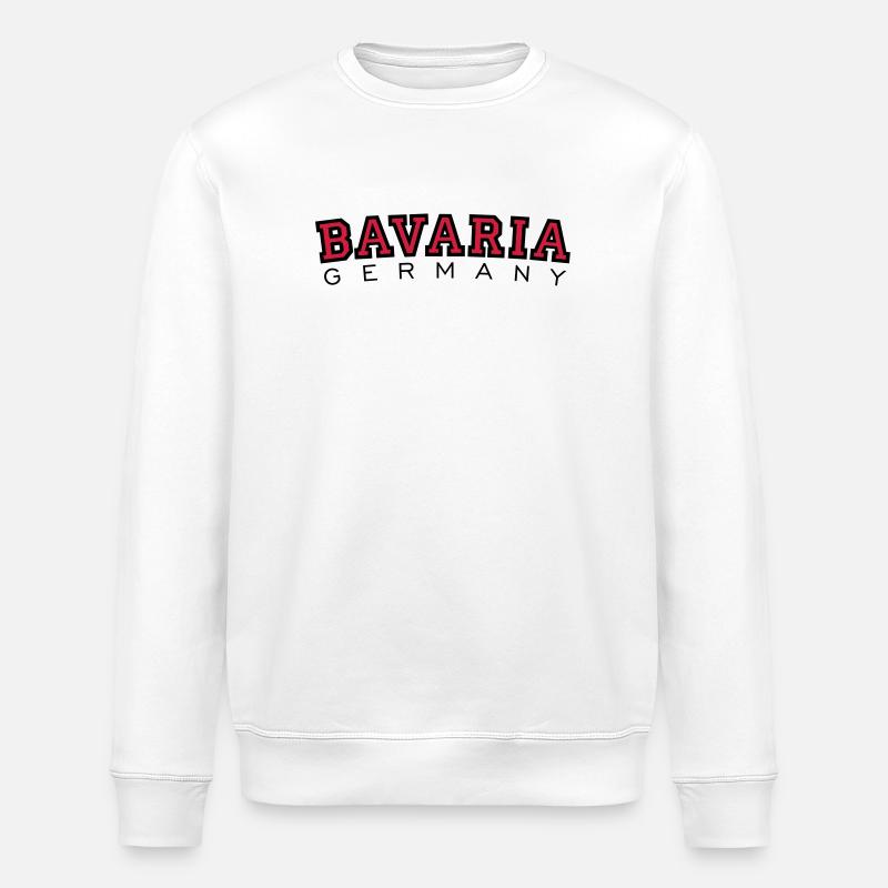 Bayern Bavaria Germany - Stanley/Stella Unisex Bio-Sweatshirt ROLLER - Weiß