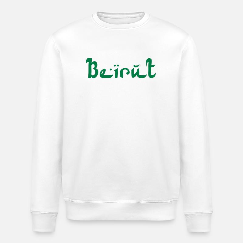 BEYROUTH Liban Liban - Sweat bio ROLLER Stanley/Stella Unisexe - blanc