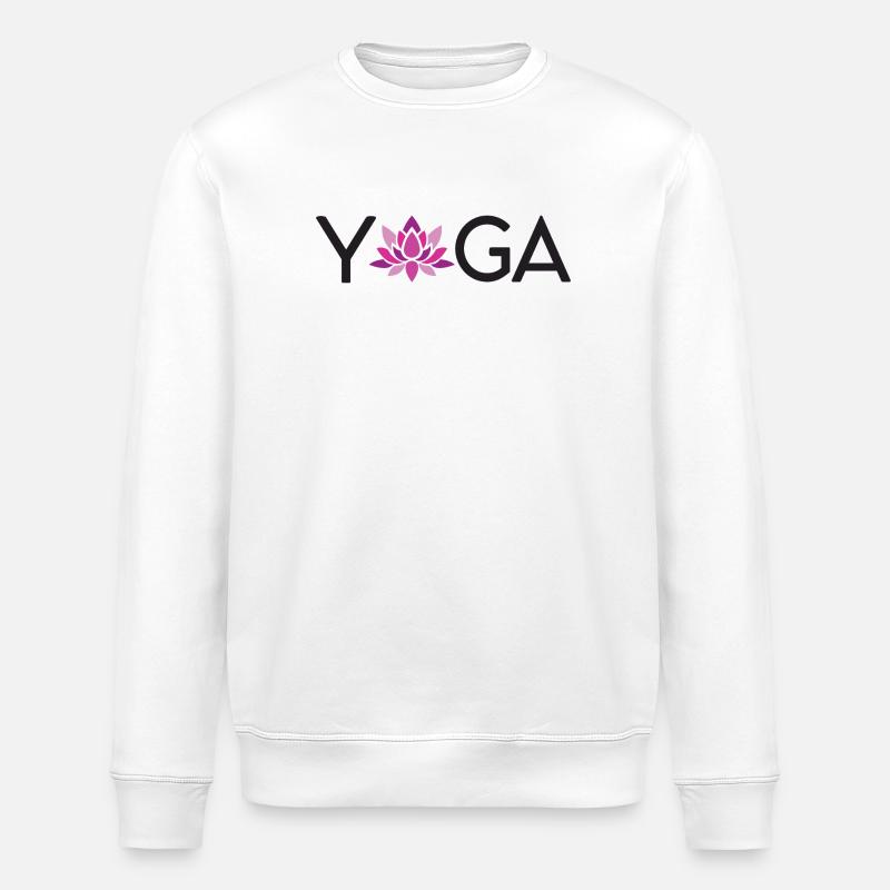 Joga - Stanley/Stella Unisex Bio-Sweatshirt ROLLER - Weiß