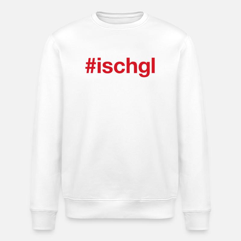 ISCHGL - Stanley/Stella Unisex Bio-Sweatshirt ROLLER - Weiß