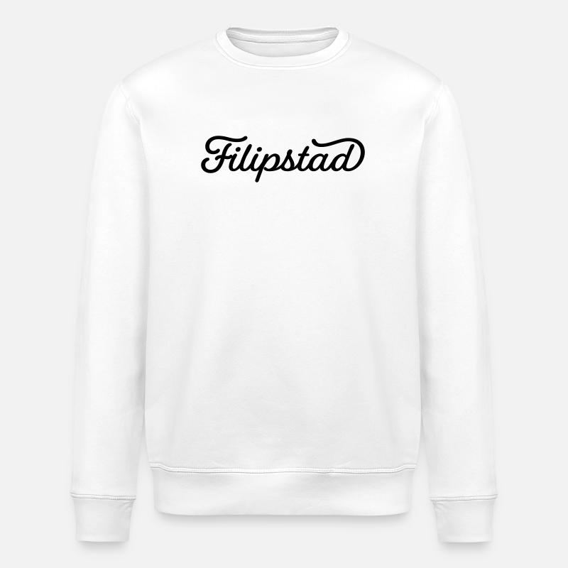Filipstad noir - Sweat bio ROLLER Stanley/Stella Unisexe - blanc
