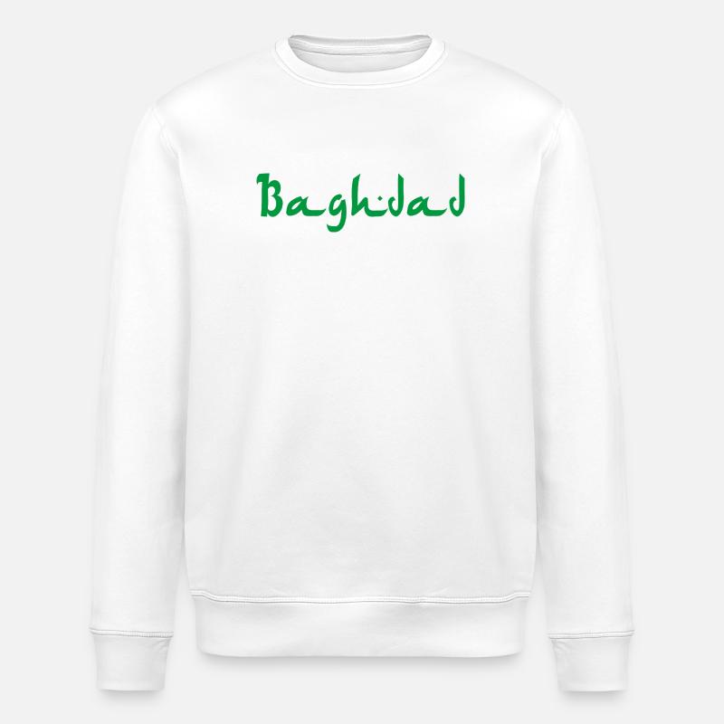 Bagdad - Sweat bio ROLLER Stanley/Stella Unisexe - blanc