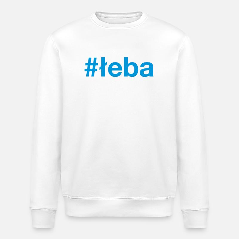 Leba Polska Polen - Stanley/Stella Unisex Bio-Sweatshirt ROLLER - Weiß