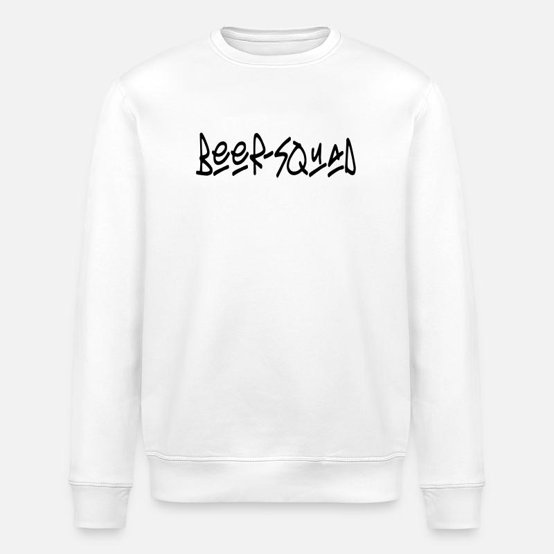 beer-squad - Stanley/Stella Unisex Bio-Sweatshirt ROLLER - Weiß