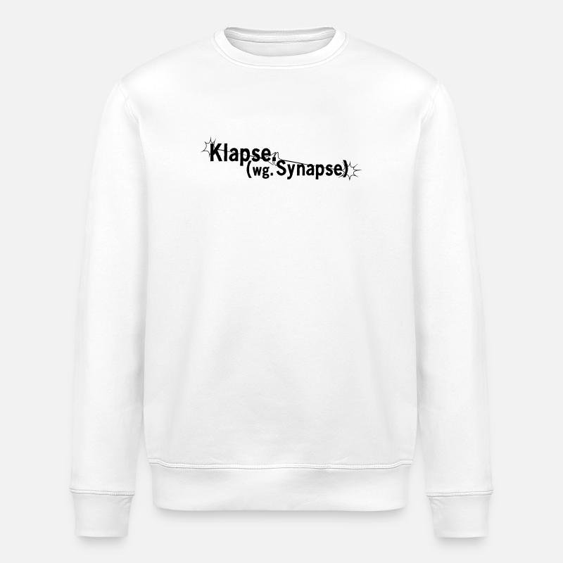 Gifles dues à la synapse - Sweat bio ROLLER Stanley/Stella Unisexe - blanc