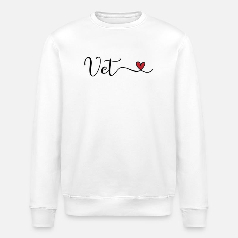 Vet - Stanley/Stella Unisex Bio-Sweatshirt ROLLER - Weiß