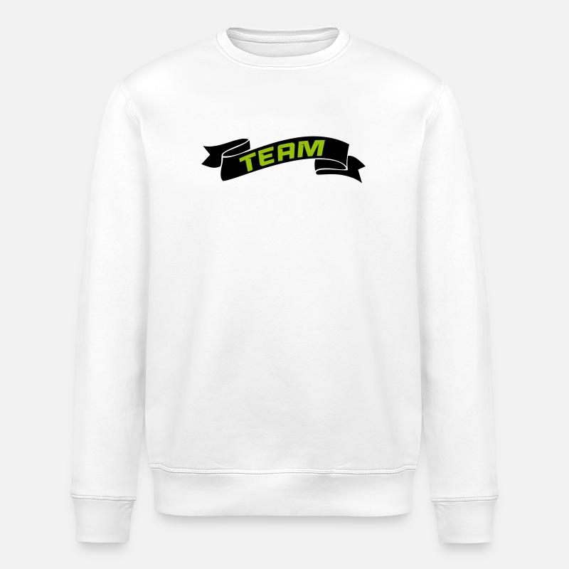 Team - Stanley/Stella ROLLER Unisex Organic Sweatshirt - white