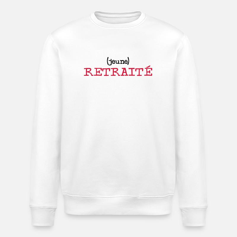 (Young) Retired - Stanley/Stella Unisex Bio-Sweatshirt ROLLER - Weiß