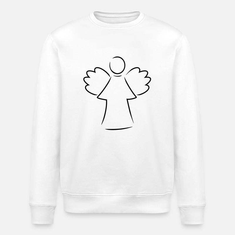 Angel - Stanley/Stella ROLLER Unisex Organic Sweatshirt - white