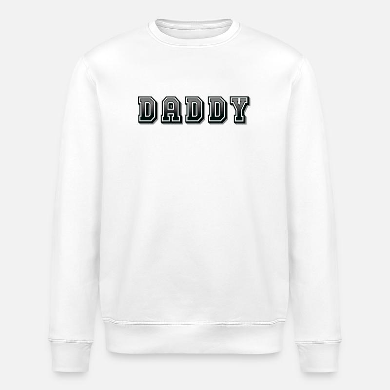 Daddy - Stanley/Stella Unisex Bio-Sweatshirt ROLLER - Weiß