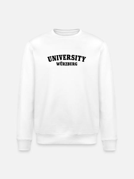 University of Würzburg - Stanley/Stella ROLLER Unisex Organic Sweatshirt - white