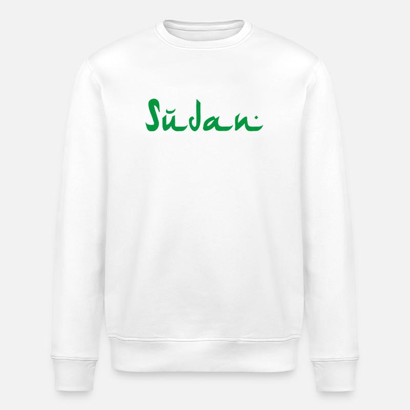 Sudan - Stanley/Stella ROLLER Unisex Organic Sweatshirt - white