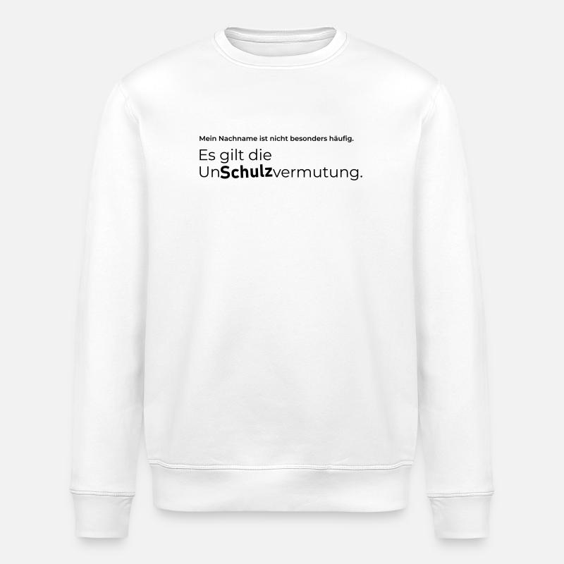 Présomption d’Unschulz - Sweat bio ROLLER Stanley/Stella Unisexe - blanc