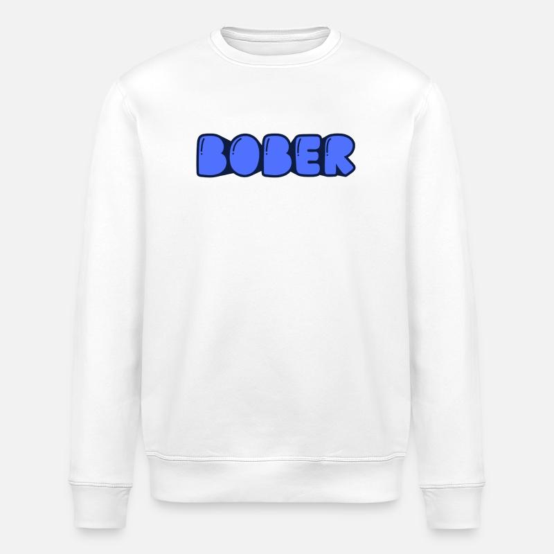 Bober - Sweat bio ROLLER Stanley/Stella Unisexe - blanc