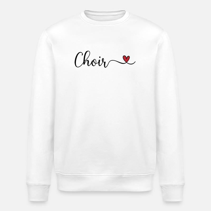 Chorale - Sweat bio ROLLER Stanley/Stella Unisexe - blanc