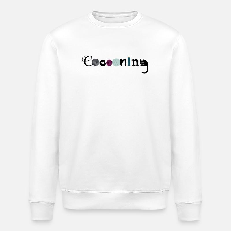 Pampering - Stanley/Stella ROLLER Unisex Organic Sweatshirt - white