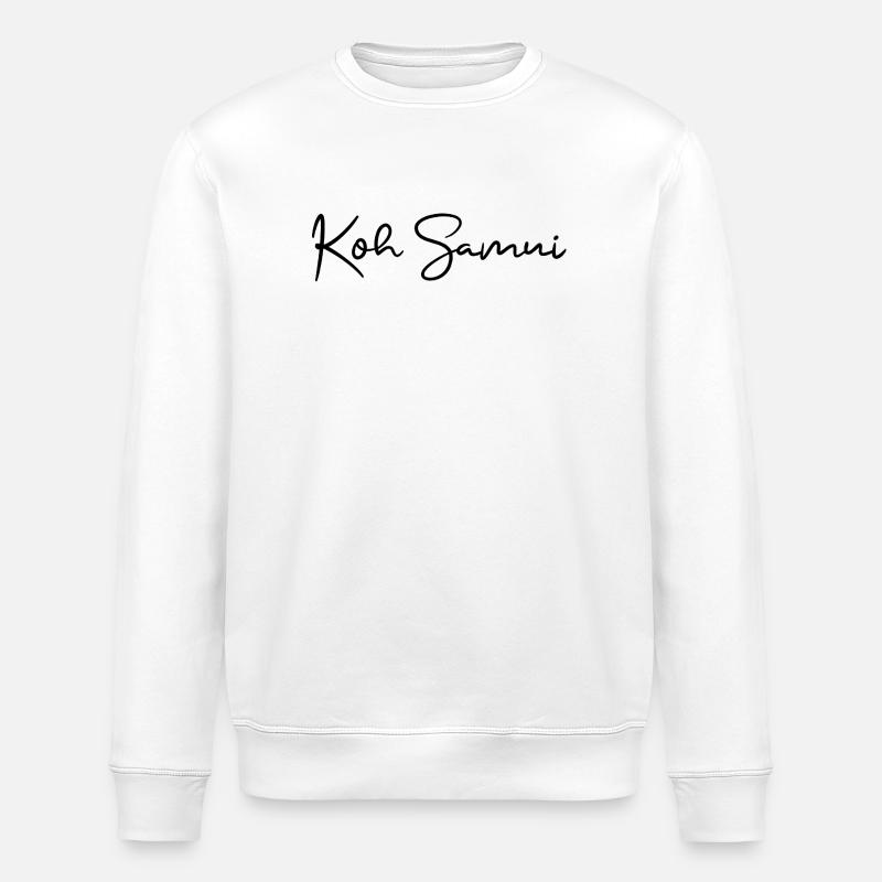 Île de Koh Samui, Thaïlande - Sweat bio ROLLER Stanley/Stella Unisexe - blanc