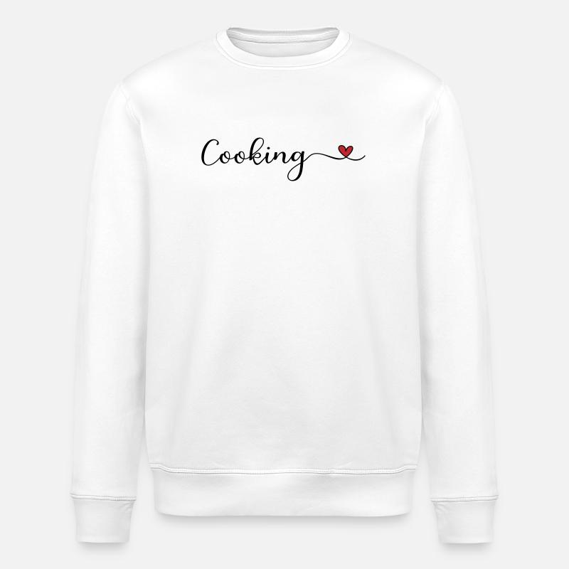 Kochen - Stanley/Stella Unisex Bio-Sweatshirt ROLLER - Weiß