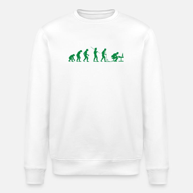 Programmeur Évolution Informaticien Développeur - Sweat bio ROLLER Stanley/Stella Unisexe - blanc