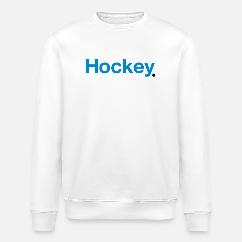 Eishockey Puck Hockey - Stanley/Stella Unisex Bio-Sweatshirt ROLLER - Weiß