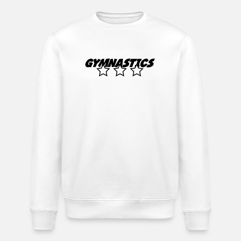 Gymnastics - Stanley/Stella ROLLER Unisex Organic Sweatshirt - white