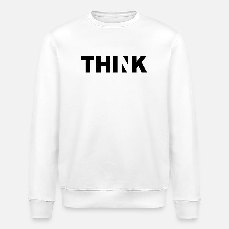 THINK - Sweat bio ROLLER Stanley/Stella Unisexe - blanc