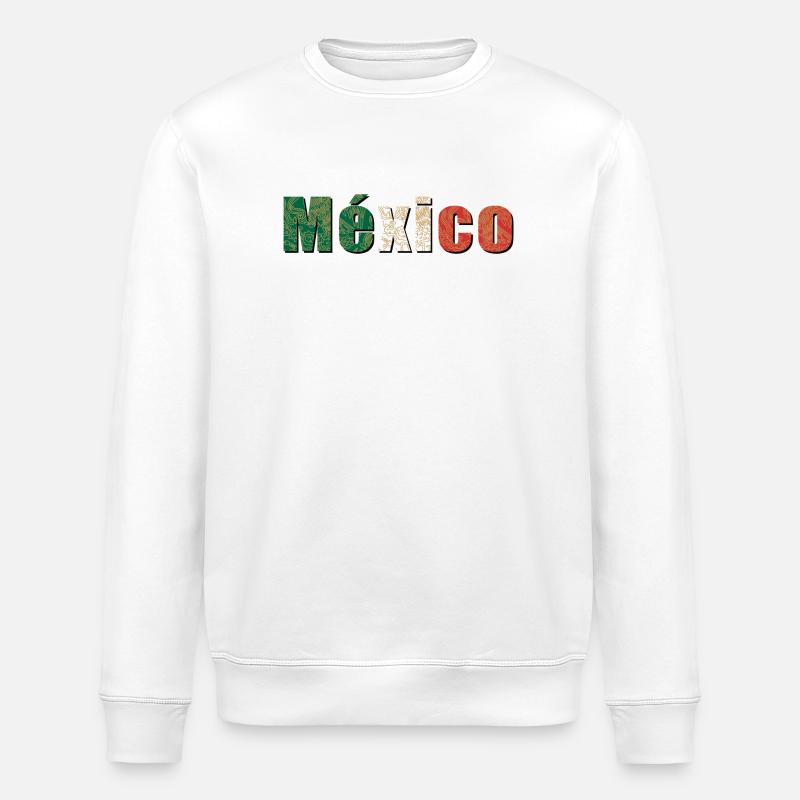 México - Stanley/Stella Unisex Bio-Sweatshirt ROLLER - Weiß