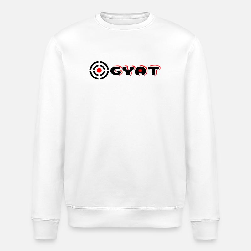 Gyat - Stanley/Stella Unisex Bio-Sweatshirt ROLLER - Weiß