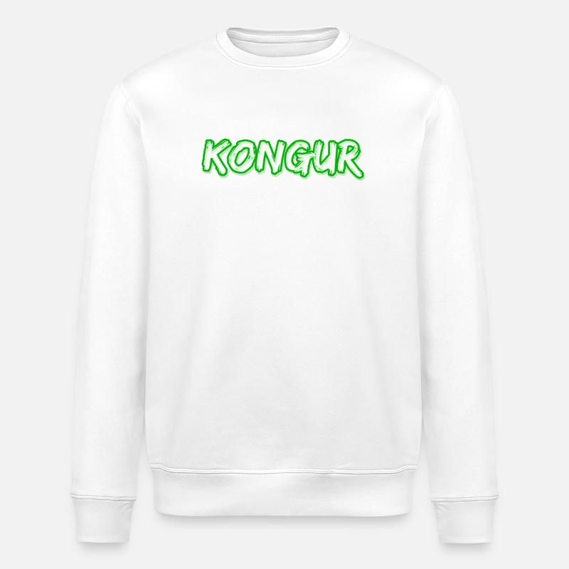 Geschenk für Kongur - Stanley/Stella Unisex Bio-Sweatshirt ROLLER - Weiß