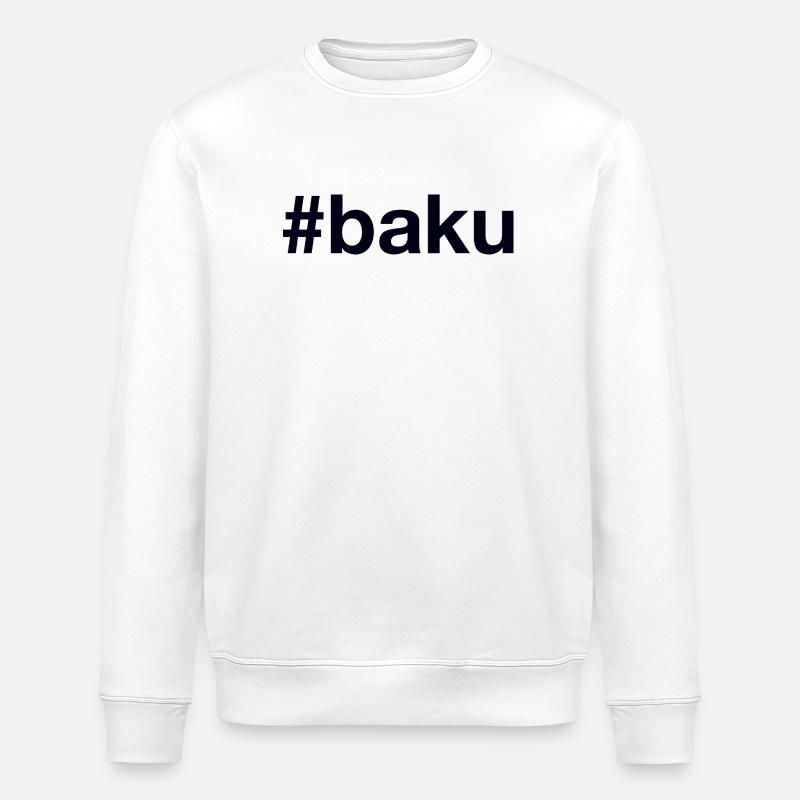 Bakou, Azerbaïdjan Aserbaïdjan, - Sweat bio ROLLER Stanley/Stella Unisexe - blanc