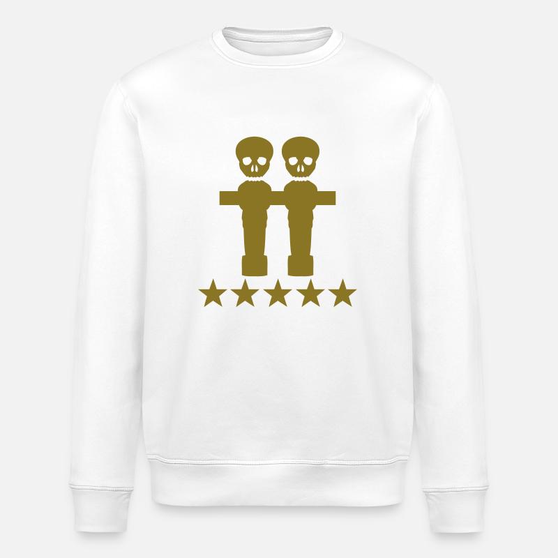 kicker - Sweat bio ROLLER Stanley/Stella Unisexe - blanc