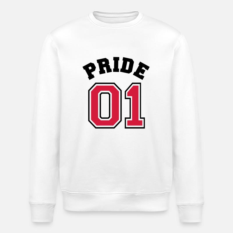 Pride 01 - Sweat bio ROLLER Stanley/Stella Unisexe - blanc