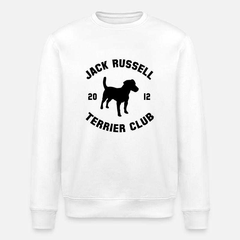 JACK RUSSELL TERRIER CLUB - Sweat bio ROLLER Stanley/Stella Unisexe - blanc