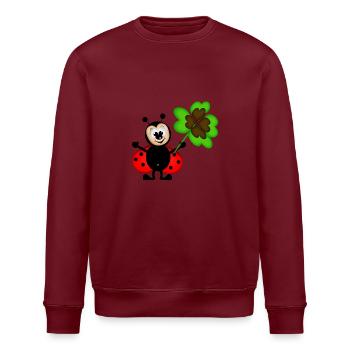 Marini Kleeblatt - Stanley/Stella Unisex Bio-Sweatshirt ROLLER - Weiß - Vorne - Nik (191cm)