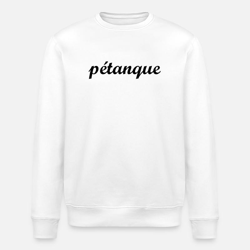 Pétanque ! - Sweat bio ROLLER Stanley/Stella Unisexe - blanc