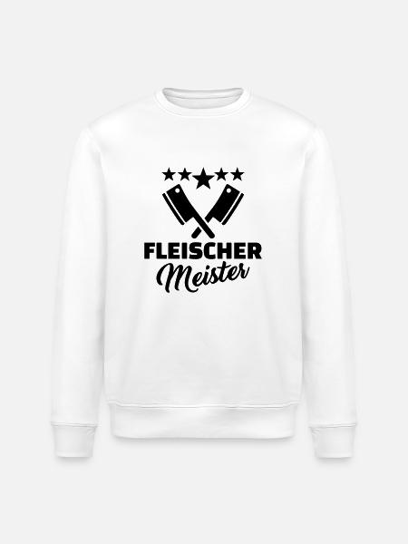Fleischer - Stanley/Stella Unisex Bio-Sweatshirt ROLLER - Weiß