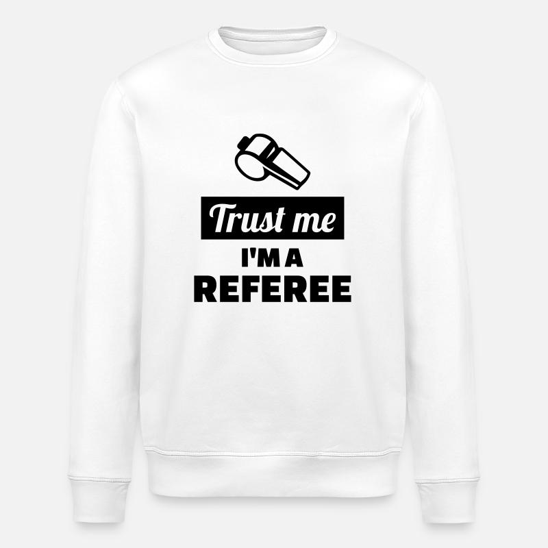 Arbitre - Sweat bio ROLLER Stanley/Stella Unisexe - blanc