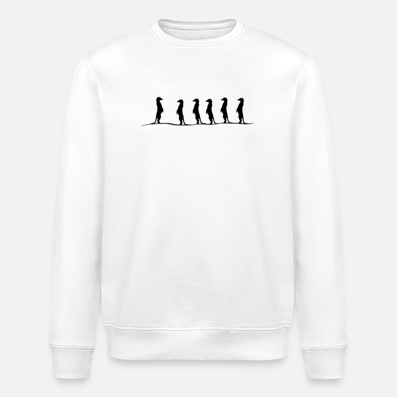 Groupe Erdmaennchen - Sweat bio ROLLER Stanley/Stella Unisexe - blanc