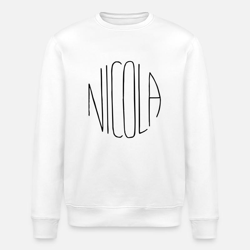 Nicola Gift - Stanley/Stella ROLLER Unisex Organic Sweatshirt - white