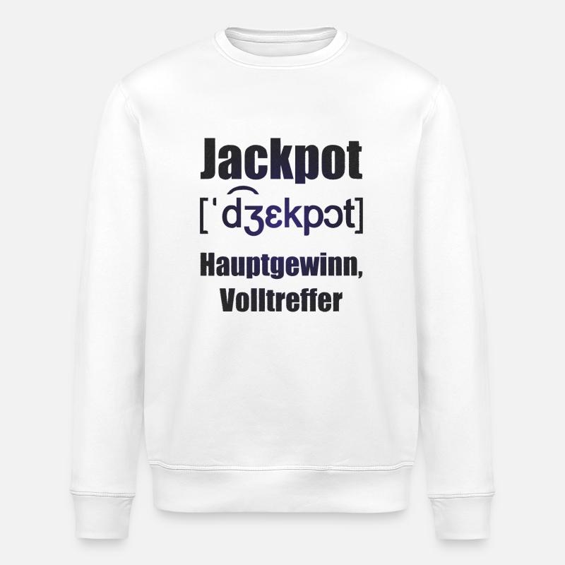 jackpot 4 - Stanley/Stella Unisex Bio-Sweatshirt ROLLER - Weiß