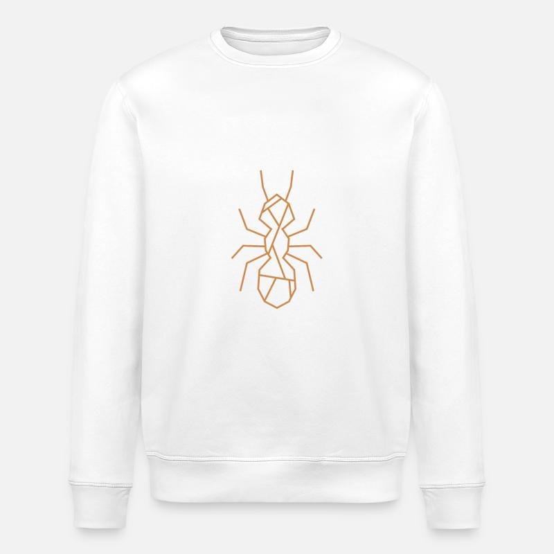 Fourmi | Animaux | Logo - Sweat bio ROLLER Stanley/Stella Unisexe - blanc