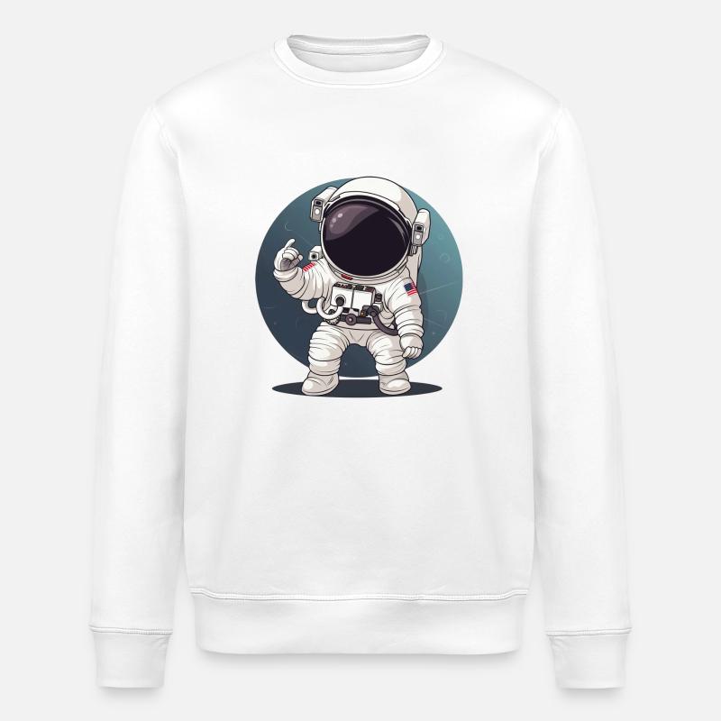 ASTRONAUTE VIBE MARS G - Sweat bio ROLLER Stanley/Stella Unisexe - blanc