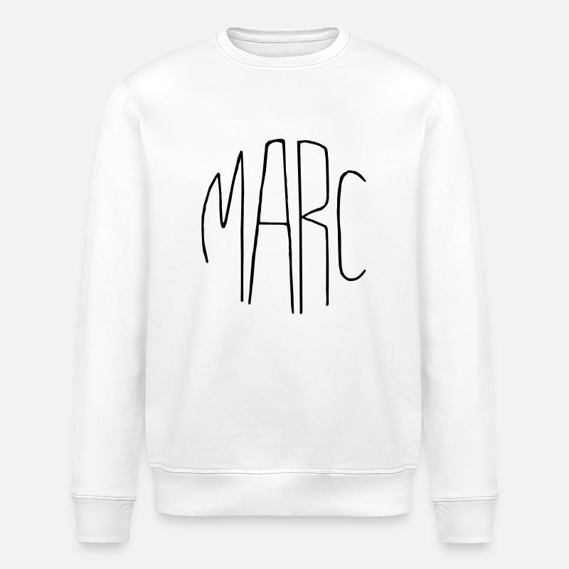 Marc - Stanley/Stella Unisex Bio-Sweatshirt ROLLER - Weiß