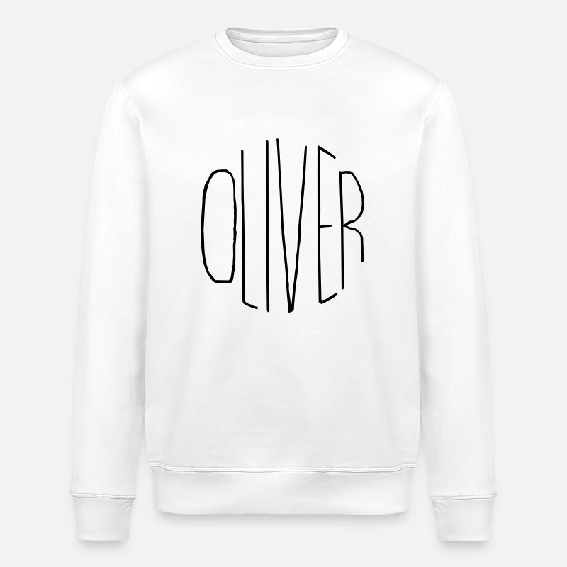 Oliver - Stanley/Stella ROLLER Unisex Organic Sweatshirt - white