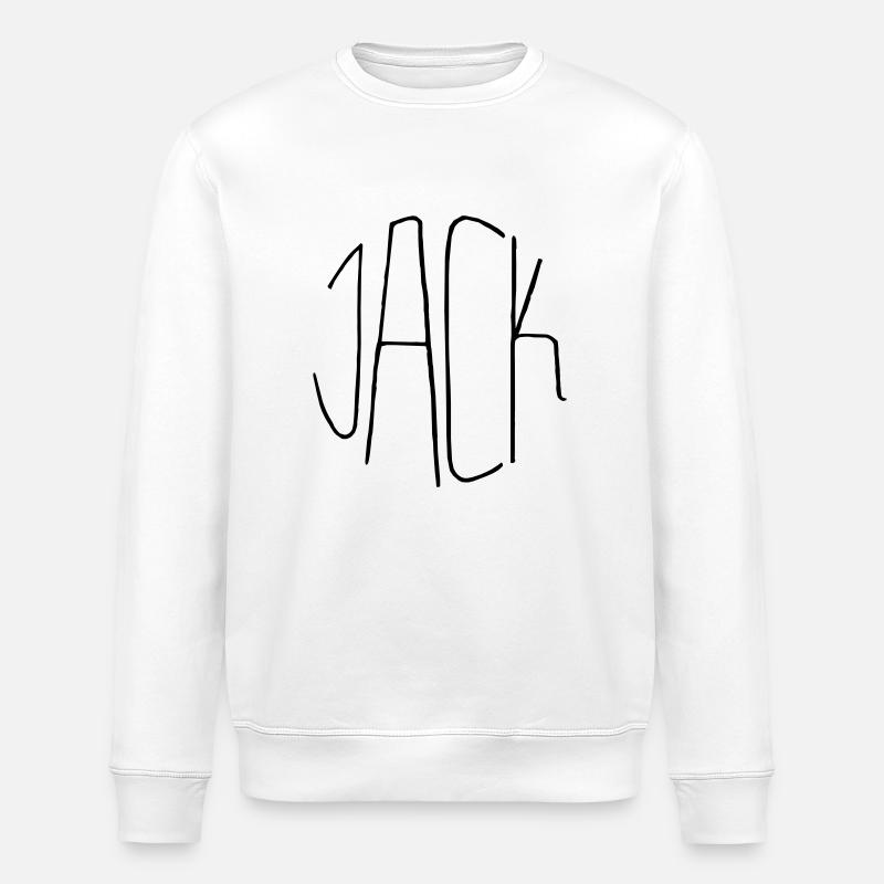 Jack - Stanley/Stella ROLLER Unisex Organic Sweatshirt - white