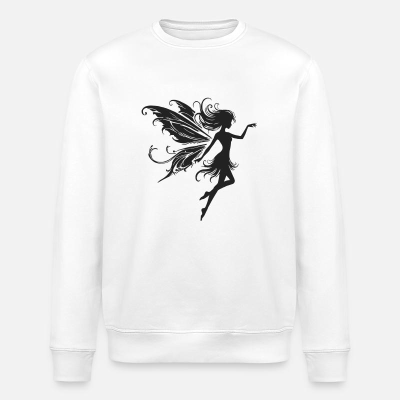 Fee Elfe - Stanley/Stella Unisex Bio-Sweatshirt ROLLER - Weiß