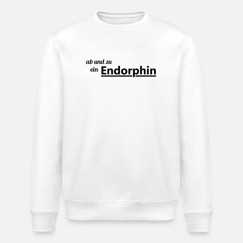 Endorphin - Stanley/Stella ROLLER Unisex Organic Sweatshirt - white