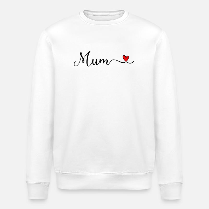 Mum - Stanley/Stella Unisex Bio-Sweatshirt ROLLER - Weiß